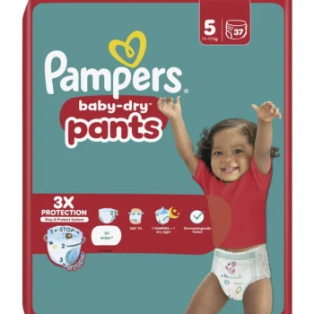 Pampers Vaipat Ja Puhdistuspyyhkeet^Housuvaippa 37 Kpl Baby Dry 5 11-17 Kg
