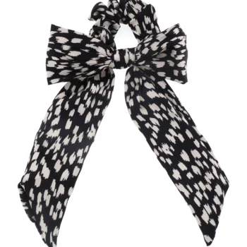 Miny Hiuskoristeet Ja Hiustenhoitovälineet^Huividonitsi Musta/valkoinen