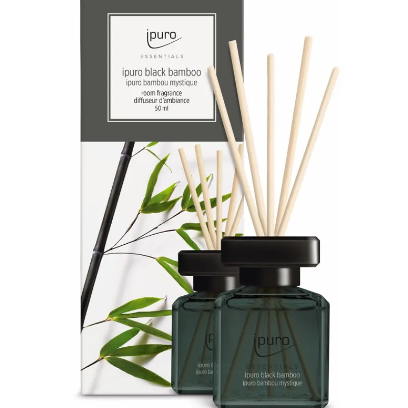 huonetuoksu-ipuro-black-bamboo-ewEIwqvL-0.webp Ipuro Kynttilänjalat Ja Kynttilät-Huonetuoksu Black Bamboo