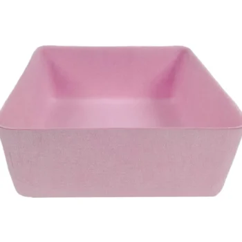 Miny Sisustuskorit-Huopalaatikko 25,5 X 25,5 X 10,5 Cm Vaaleanpunainen