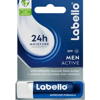 Labello Miesten Ihonhoito Ja Puhdistus-Huulivoide 4,8 G Active