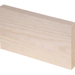 Maler Listat Ja Kynnykset-Höylälista SH 10 X 90 X 1000 Mm, Puuvalmis Mänty, 8 Kpl