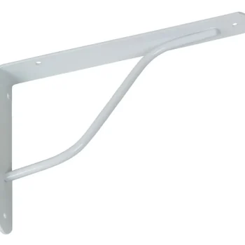 Pisla Hyllyjärjestelmät-Hyllynkannake Jasper Teräs/valkoinen 240 X 170 X 30 Mm