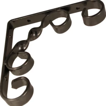 Pisla Hyllyjärjestelmät-Hyllynkannatin 200 X 200 Mm, Musta