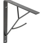 Element System Hyllyjärjestelmät-Hyllynkannatin Tree 200 X 170 Mm, Mattamusta