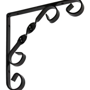 Pisla Hyllyjärjestelmät-Hyllynkannatin 150 X 150 Mm 764 Musta