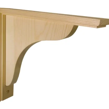 Pisla Hyllyjärjestelmät-Hyllynkannatin 190 X 190 Mm 784 Mänty