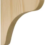 Pisla Hyllyjärjestelmät-Hyllynkannatin 774/135 X 145 Mänty