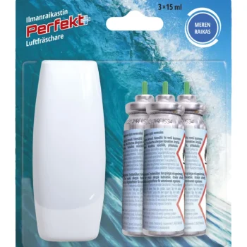 Perfekt+ Kodin Puhdistusaineet Ja Ilmanraikastimet^Ilmanraikastin Pidike + 3 X 15 Ml Merenraikas