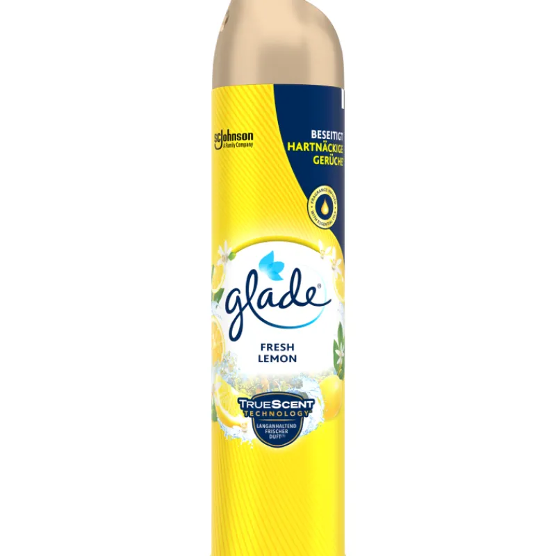 ilmanraikastinspray-glade-300-lJrzSFxi-0.webp Glade Kodin Puhdistusaineet Ja Ilmanraikastimet^Ilmanraikastinspray 300 Ml Fresh Lemon