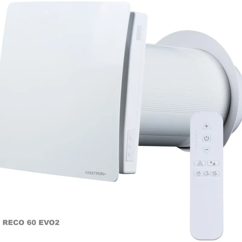 ilmanvaihtokone-cooltron-reco-JxpYVFOA-0.webp Cooltron LVI-Ilmanvaihtokone Reco 60 EVO2 Lämmön Talteenotolla
