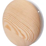 Europlast LVI-Ilmanvaihtoventtiili KD 100 Mm Puukannella Metallirunko Valkoinen