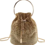 Miny Naisten Asusteet-Iltalaukku Glitter Kulta