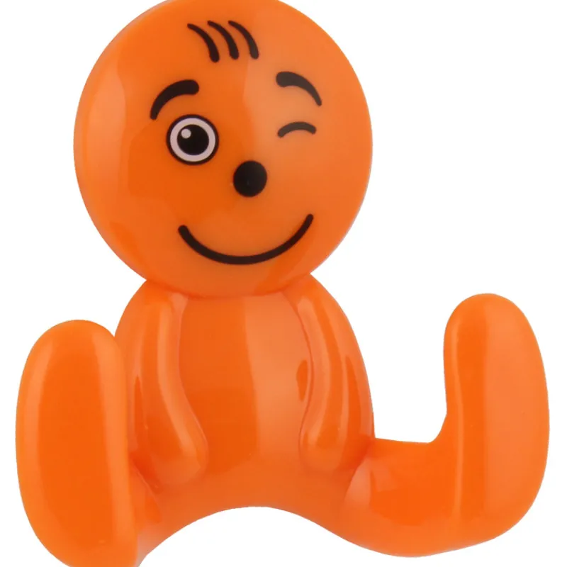 imukuppikoukku-smiley-oranssi-WLfWTtBR-0.webp Pisla Ripustus-Imukuppikoukku Smiley, Oranssi