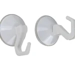 Pisla Ripustus-Imukuppikoukku Valkoinen, 2 Kpl