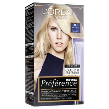 Loreal Preference Hiusvärit^Infinia Kestoväri 10.1 Helsinki Extra Light Ash Blonde