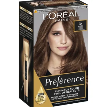 Loreal Preference Hiusvärit^Infinia Kestoväri 5 Rome Natural Light Brown