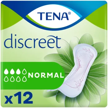 Tena Intiimihygieniasuojat^Inkontinenssisuoja Discreet Normal 12 Kpl
