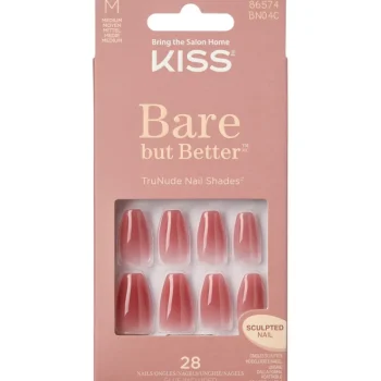 Kiss Kynsikosmetiikka^Irtokynnet Bare But Better Nude