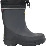 Viking Lasten Kengät-Isompien Lasten Kumisaappaat Storm Jr Lämmin Vuori Tummanharmaa