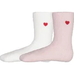 R Cover Lasten Sukat Ja Sukkahousut-Isompien Lasten Pehmosukat R-Cover Sydän 2 Pr/pkt