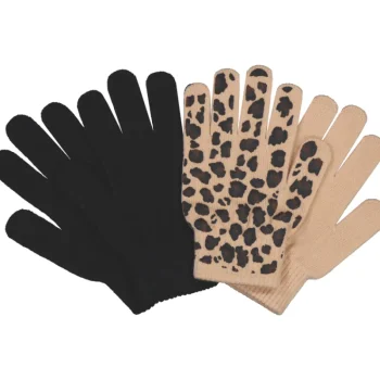 Noixx Lasten Asusteet-Isompien Lasten Stretch-sormikkaat Panther 2 Pr/pkt