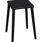 Kotikulta Pienkalusteet-Jakkara 30 X 30 X 47 Cm Ivalo Pinottava Musta