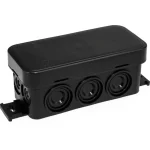 Harju Sähköasennustarvikkeet-Jakorasia IP55 90 X 43 X 39 Mm Musta