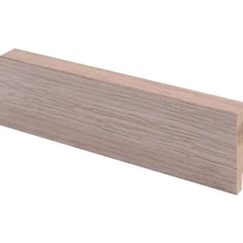 Art Listat Ja Kynnykset-Jalkalista Aava R2 Lam Valkolakattu Tammi 12x42x2700, 10 Kpl