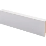 Art Listat Ja Kynnykset-Jalkalista Aava R2 Mel Valkoinen 12x42x2700, 10 Kpl