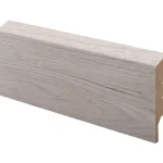 Art Listat Ja Kynnykset-Jalkalista SIRU MDF AitoTunne Tuhka 16x65x2750, 5 Kpl