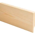 Maler Listat Ja Kynnykset-Jalkalista Aava Puuvalmis 12x70x2700, 5 Kpl