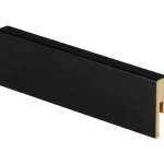 Maler Listat Ja Kynnykset-Jalkalista Aava R2 12x42x2750 Musta, 10 Kpl