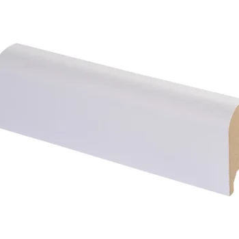 Maler Listat Ja Kynnykset-Jalkalista R10 MDF Lam Valkoinen 16x42x2750, 10 Kpl