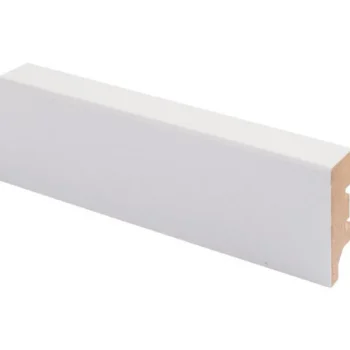 Maler Listat Ja Kynnykset-Jalkalista R2 MDF Valkoinen E0 16x42x2750, 10 Kpl