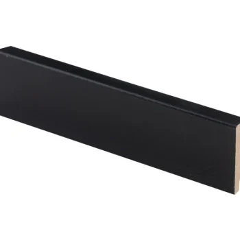 Smart Listat Ja Kynnykset-Jalkalista Aava Musta 12x42x3300, 10 Kpl