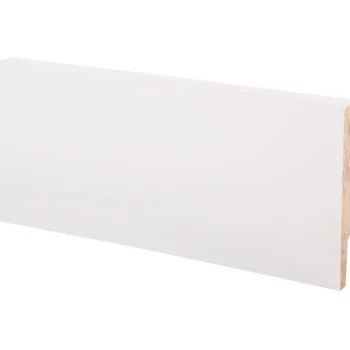 Smart Listat Ja Kynnykset-Jalkalista Aava Valkoinen 12x70x3300, 5 Kpl