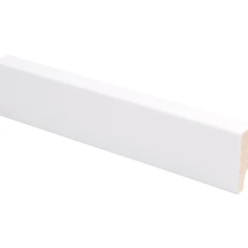 Smart Listat Ja Kynnykset-Jalkalista Aava Valkoinen 12x32x3300, 10 Kpl