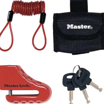 Masterlock Pienrauta-Jarrulevylukko 2Wheels Security 2