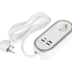 Energy+ Jatkojohdot-Jatkojohto 1,4 M 3usb + 1type C