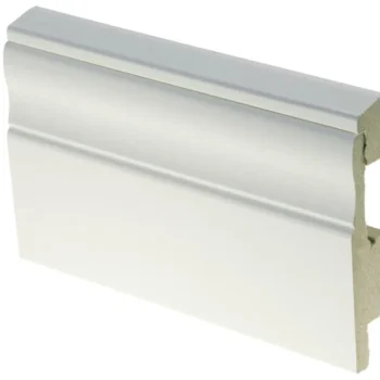 Maler Listat Ja Kynnykset-Johtokotelo Jalkalista MDF Valkoinen E0 19x90x2750