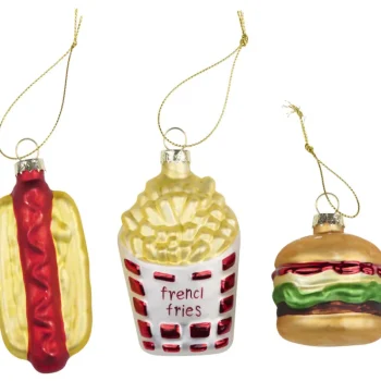 Arti Casa Sesonkikoristeet-Joulukoriste 3 Kpl Fast Food
