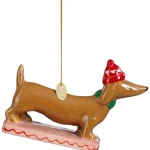 Mica Sesonkikoristeet-Joulukuusenkoriste Mäyräkoira