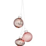 Mica Sesonkikoristeet-Joulukuusenkoriste Vaaleanpunainen