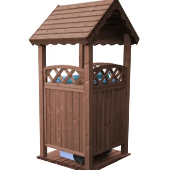 Tammisto Piharakennukset-Jätekatos Lux Ruskea