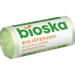 Bioska Roskapussit Ja -kassit^Jätepussi 10 L 15 Kpl