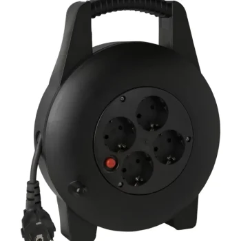 Energy+ Jatkojohdot-Kaapelikela 10 M, Sisäkäyttöön, 4 Pistorasiaa