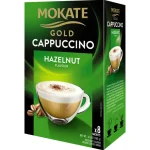 Mokate Cappuccino Gold Kahvit^Kahvijuomajauhe 8 Kpl Hazelnut