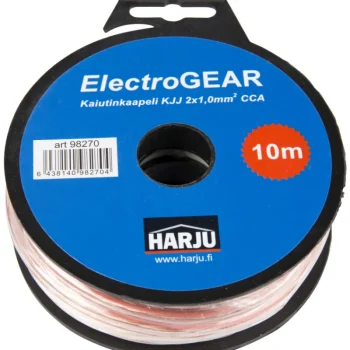 Harju Kaapelit-Kaiutinkaapeli KJJ 2 X 1,0 Mmu00b2, 10 M