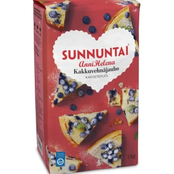 Sunnuntai Jauhot^Kakkuvehnäjauho Anni Helena 2 Kg